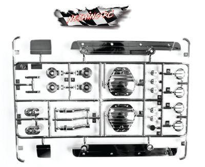 Tamiya Toyota Tundra Highlift Body Parts Set (W Parts) 58415 TAM9005918