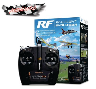 RealFlight Evolution RC Flight Simulator w/InterLink DX Controller RFL2000