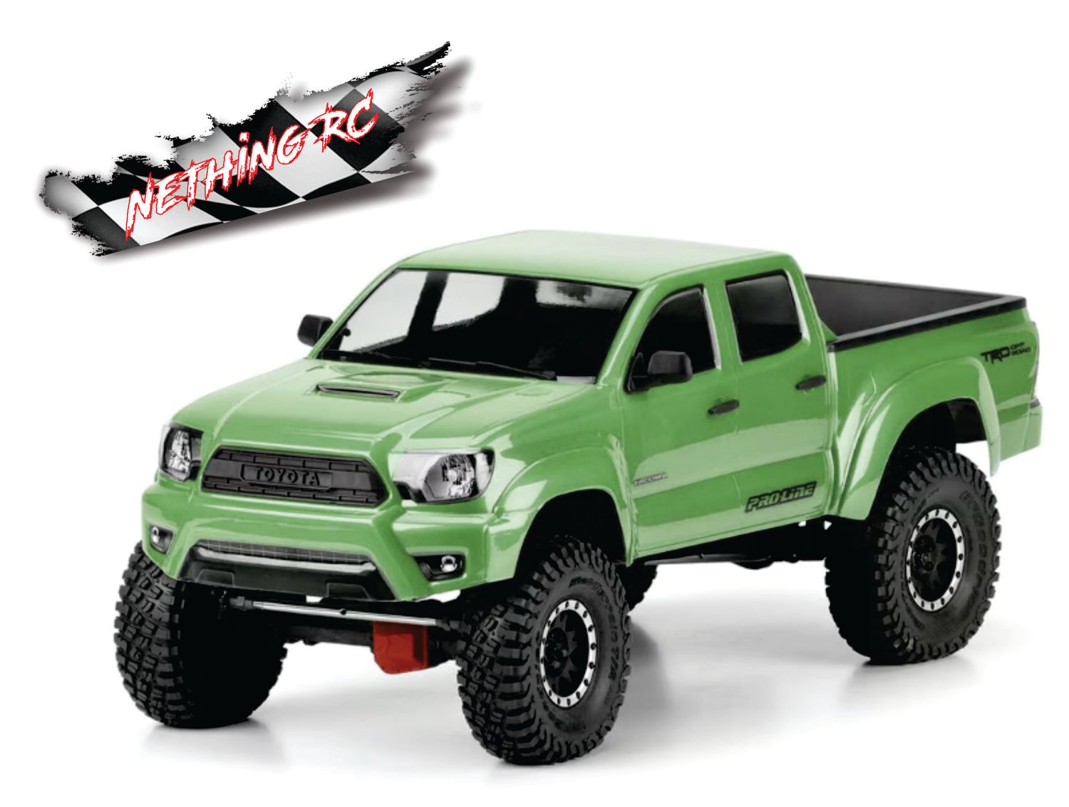 Pro-Line 2015 Toyota Tacoma TRD Pro 12.3&quot; Rock Crawler Body (Clear) (SCX10) PRO356800