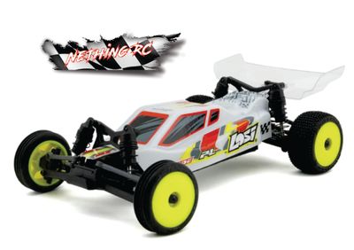 Losi Micro-B 1/24 RTR 2WD Buggy (White) w/ 2.4GHz Radio Battery &amp; Charger LOS00007T1