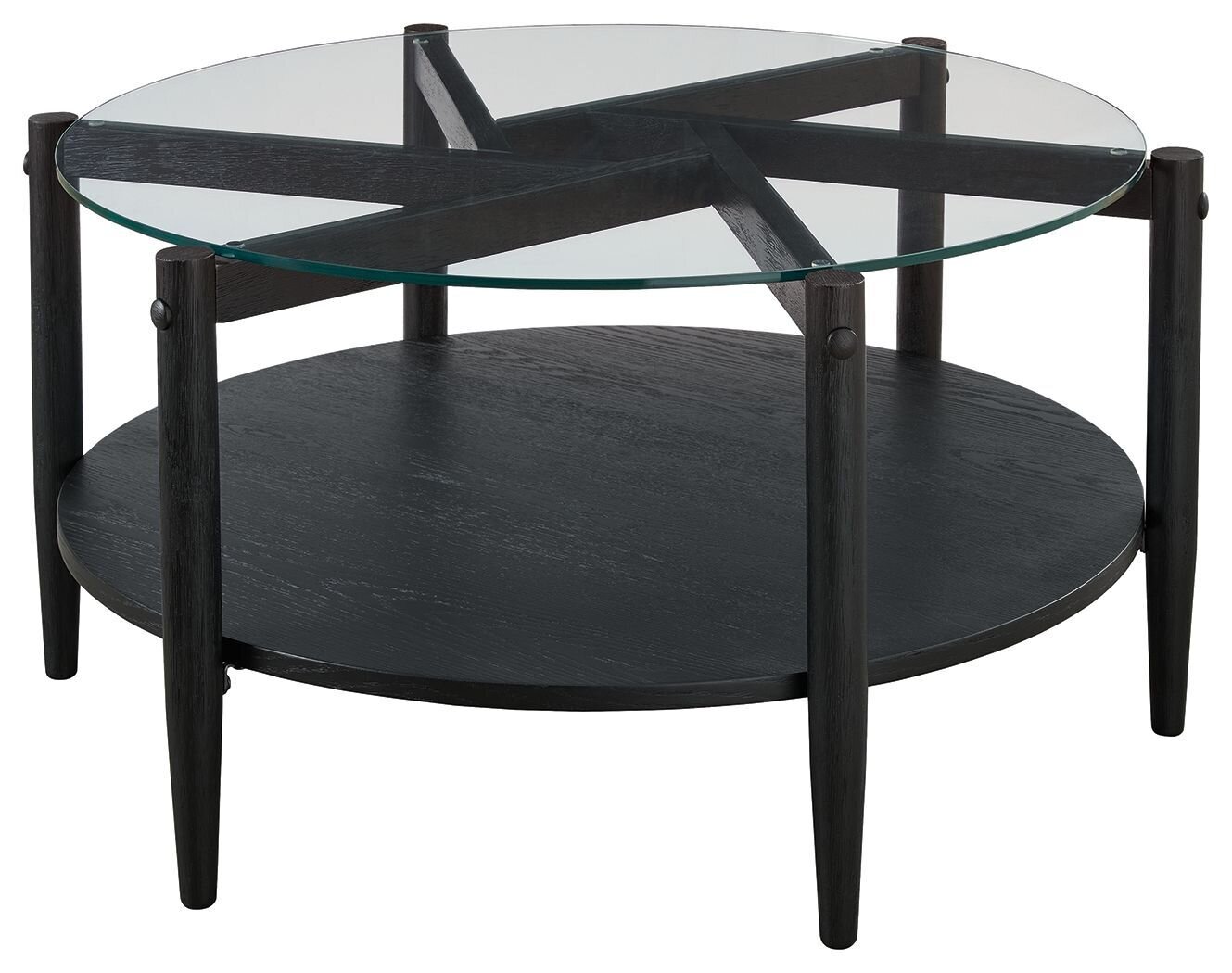 Westmoro - Black - Round Cocktail Table