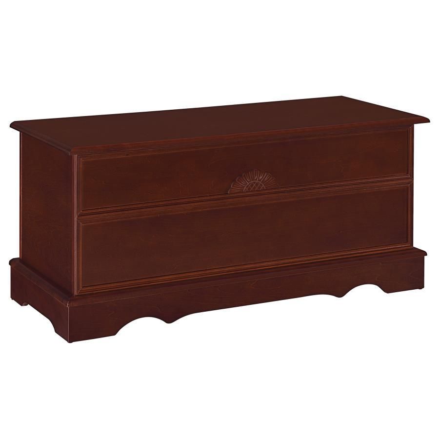 Paula - Rectangular Cedar Chest - WArm - Brown