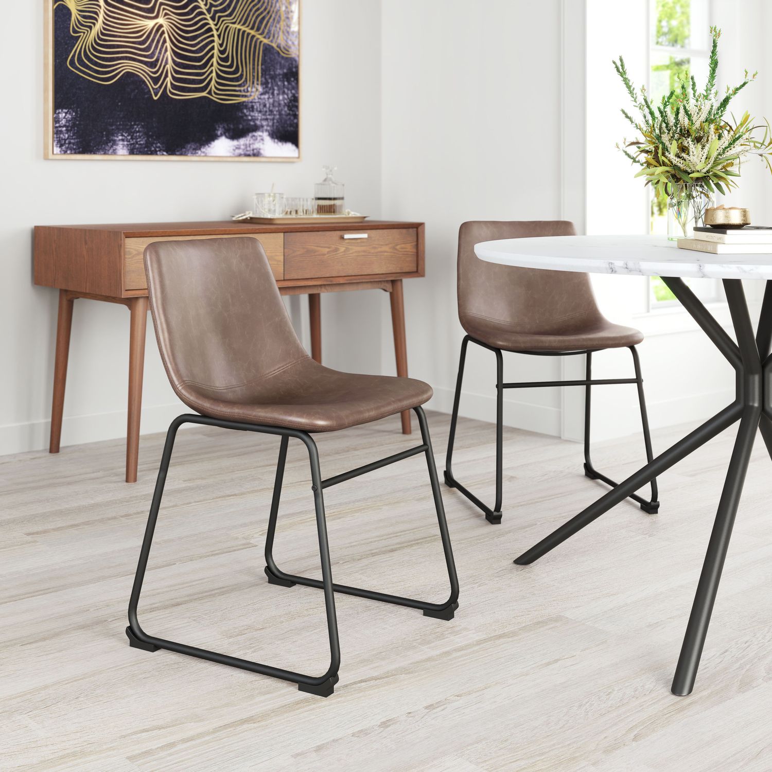 Smart - Dining Chair (Set of 2) - Vintage Espresso