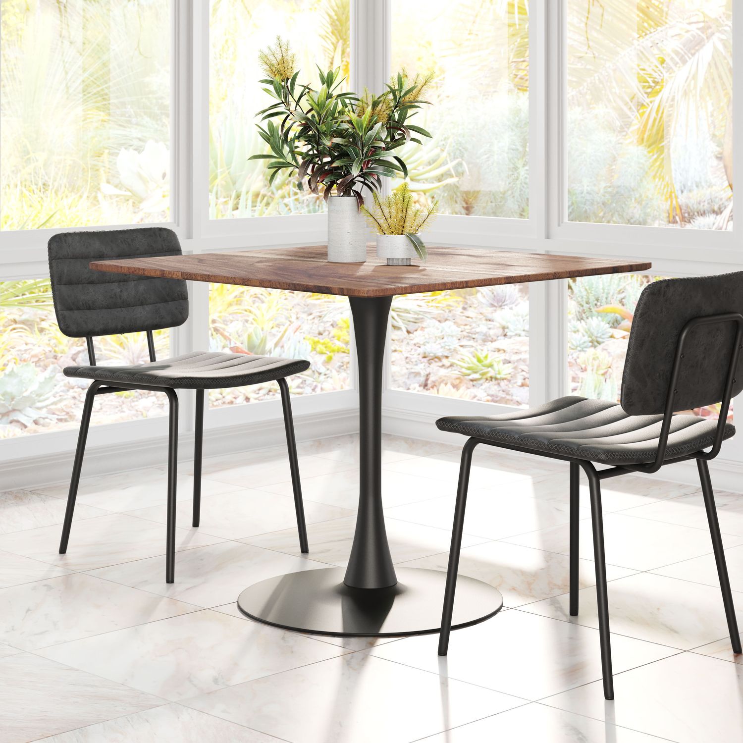 Molly - Dining Table - Brown