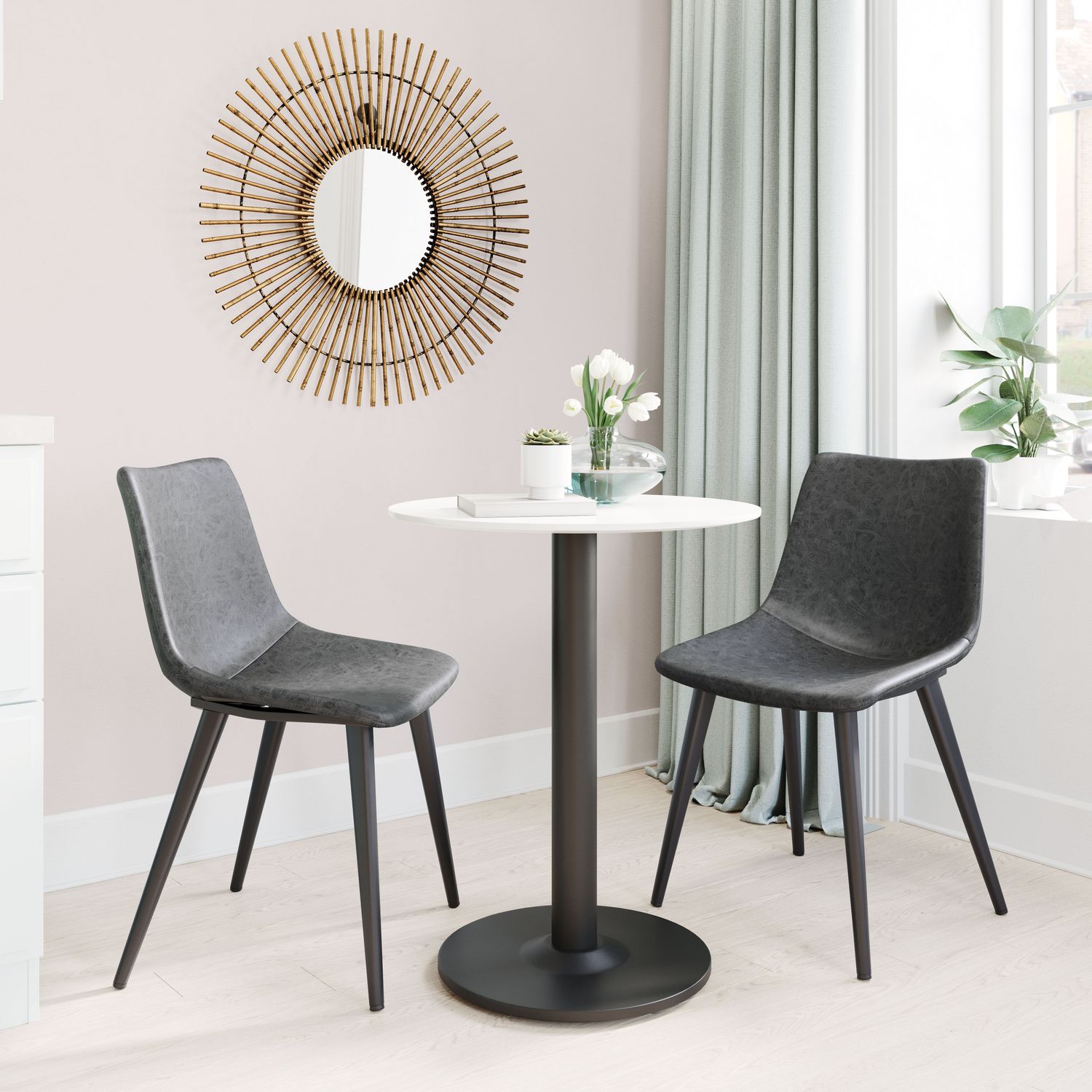 Daniel - Dining Chair (Set of 2) - Vintage Black