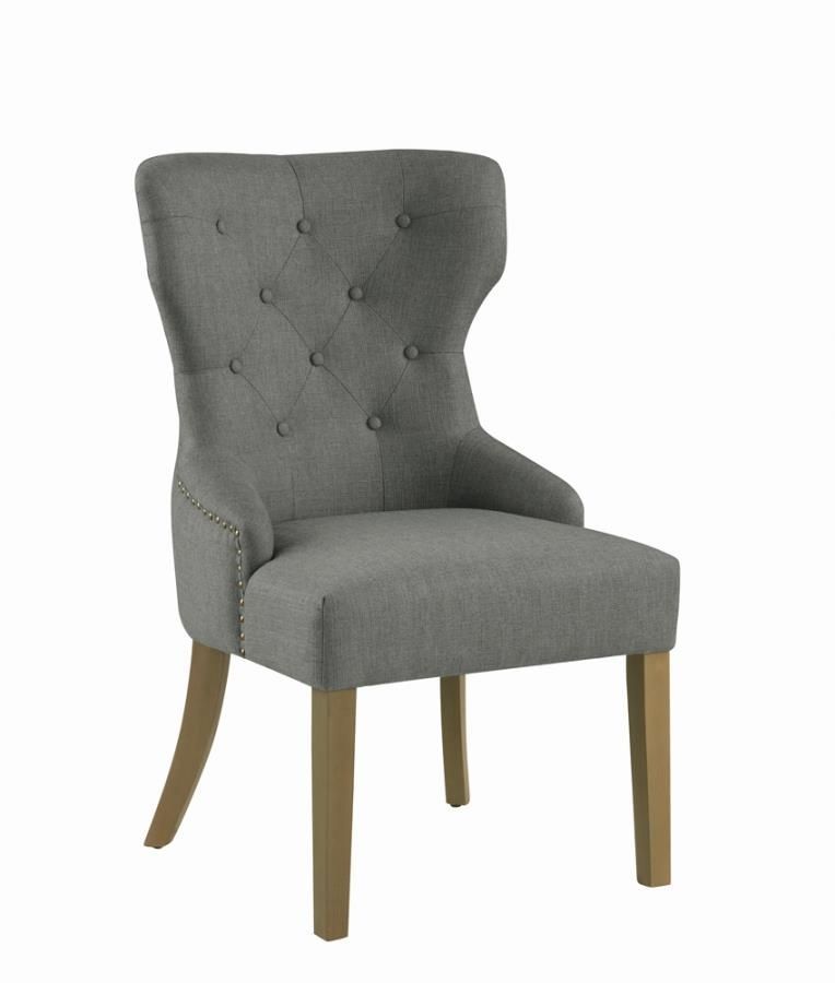 Baney - Tufted Upholstered Dining Chair - Gray