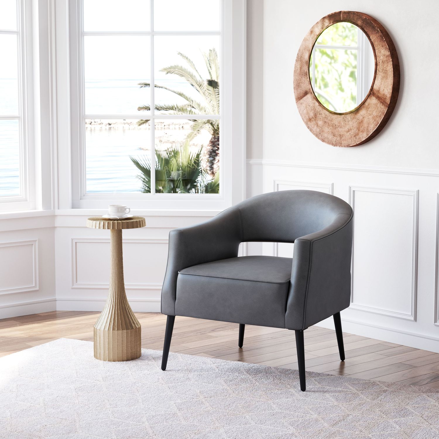Berkeley - Accent Chair - Vintage Gray