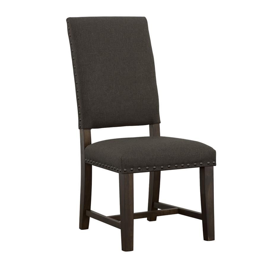 Twain - Upholstered Side Chairs (Set of 2) - Warm Gray