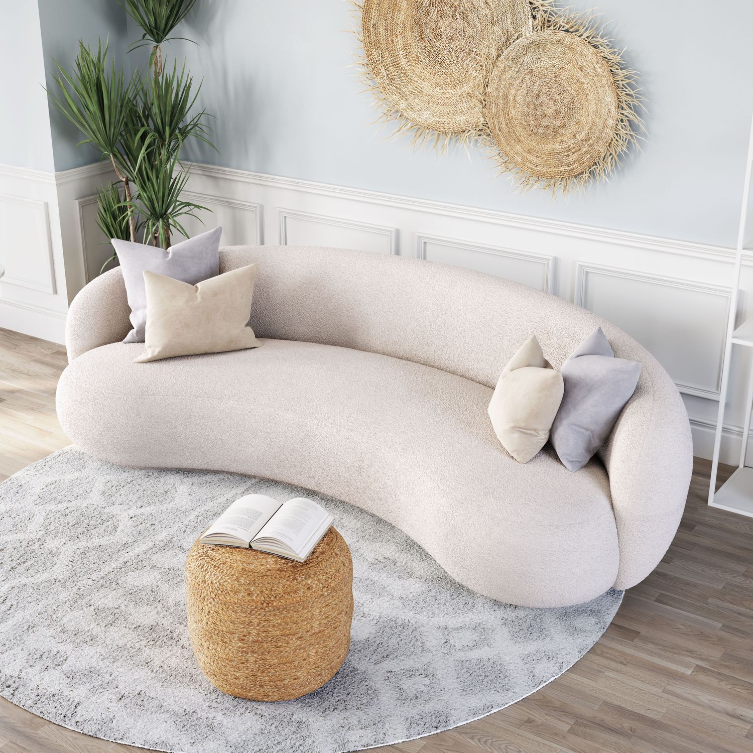 Tibet - Sofa - Cream