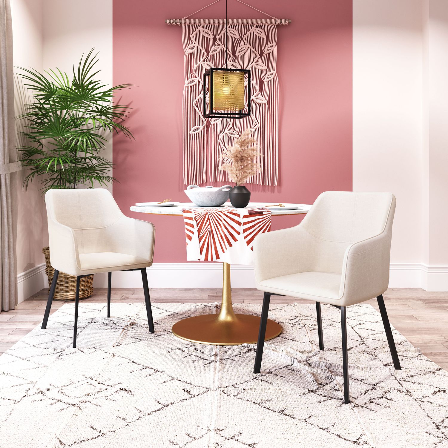 Adage - Dining Chair (Set of 2) - Beige