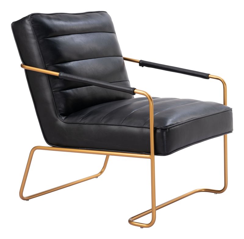 Dallas - Accent Chair - Vintage Black