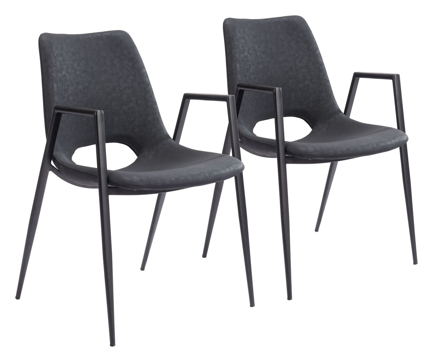 Desi - Dining Chair (Set of 2) - Black