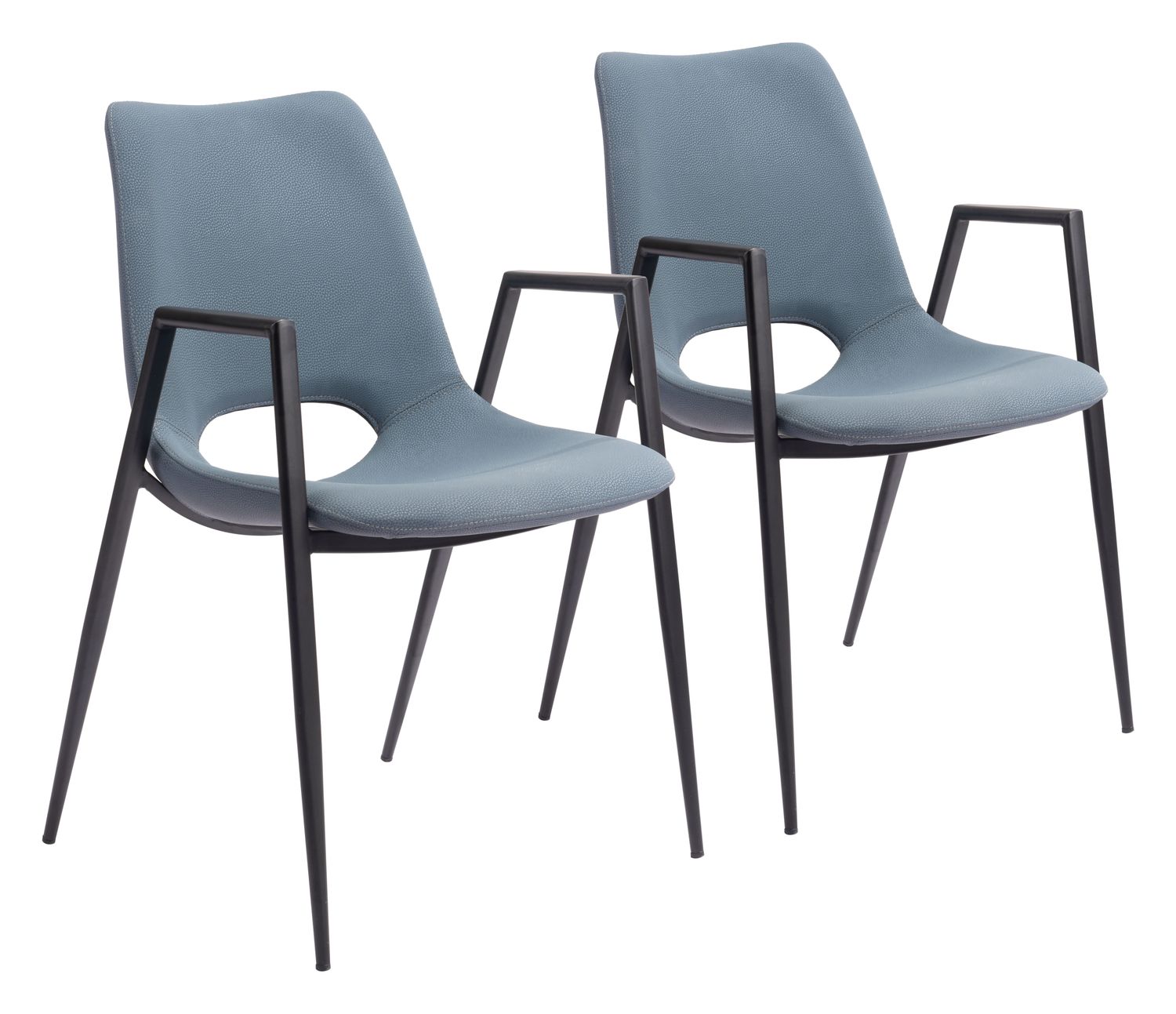 Desi - Dining Chair (Set of 2) - Gray