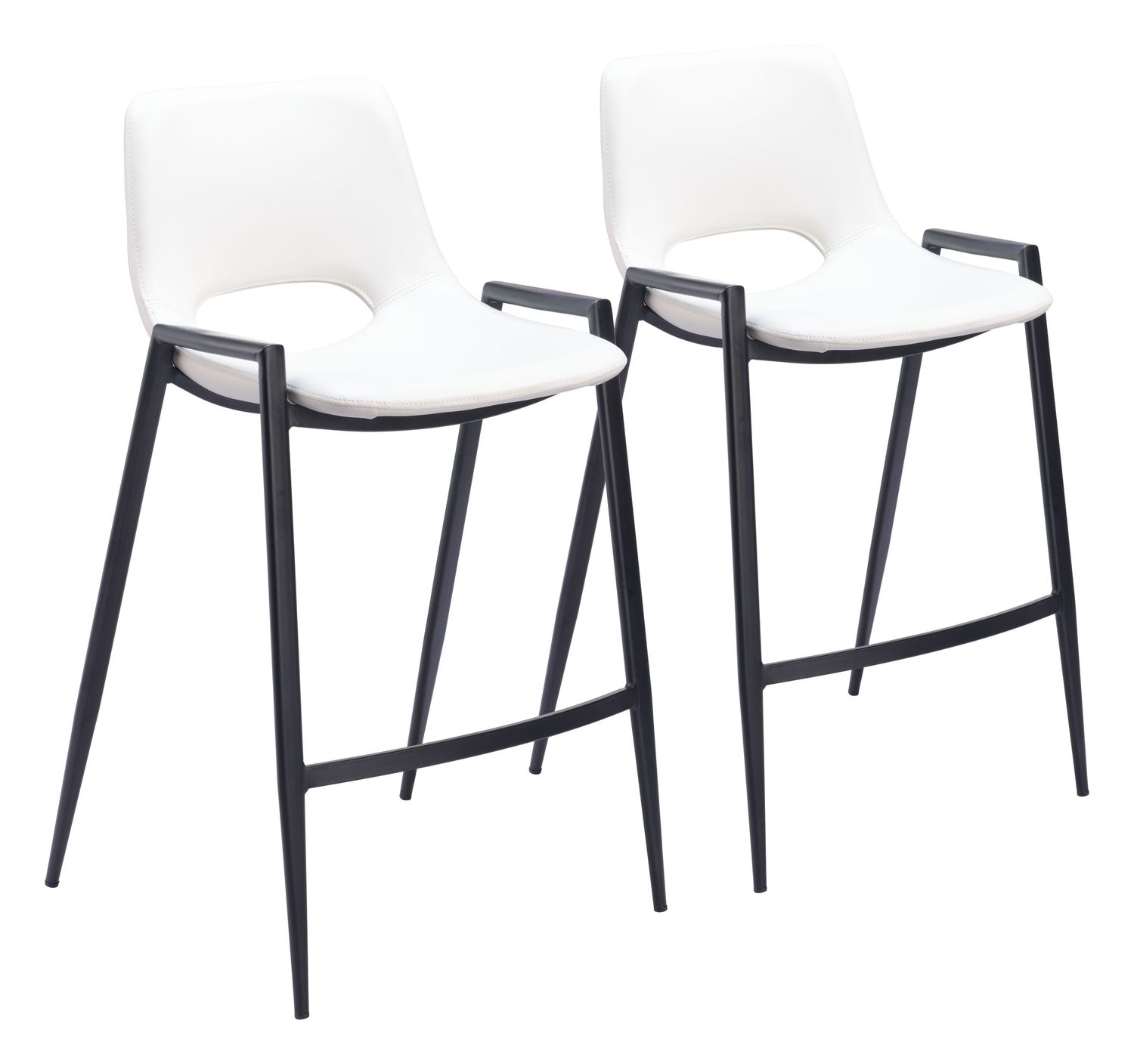 Desi - Counter Stool (Set of 2) - White