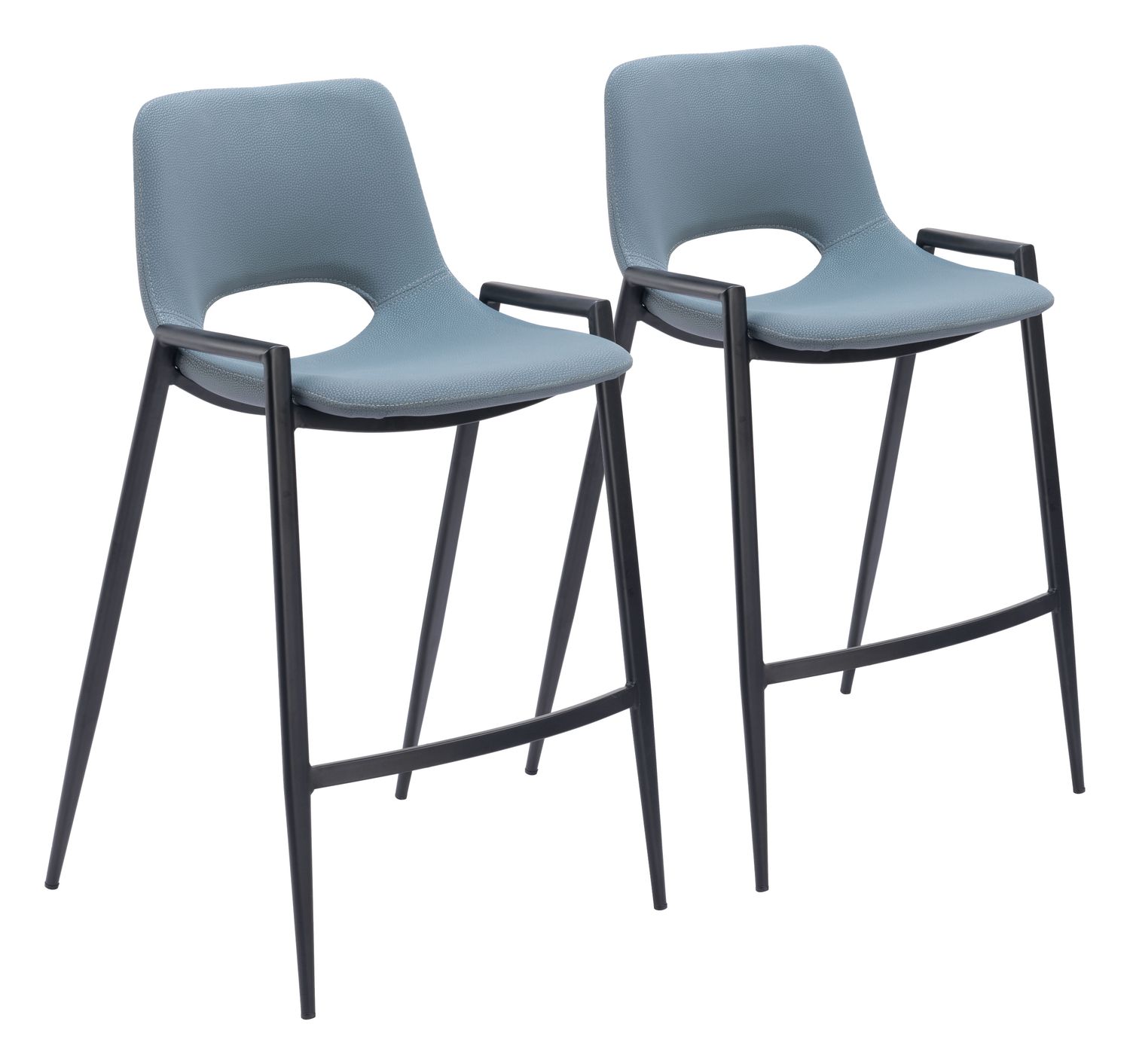 Desi - Counter Stool (Set of 2) - Gray