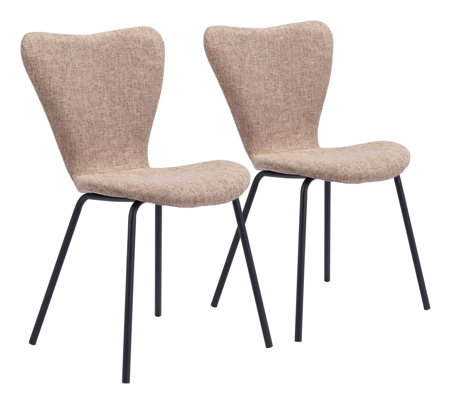 Tollo - Dining Chair (Set of 2) - Brown