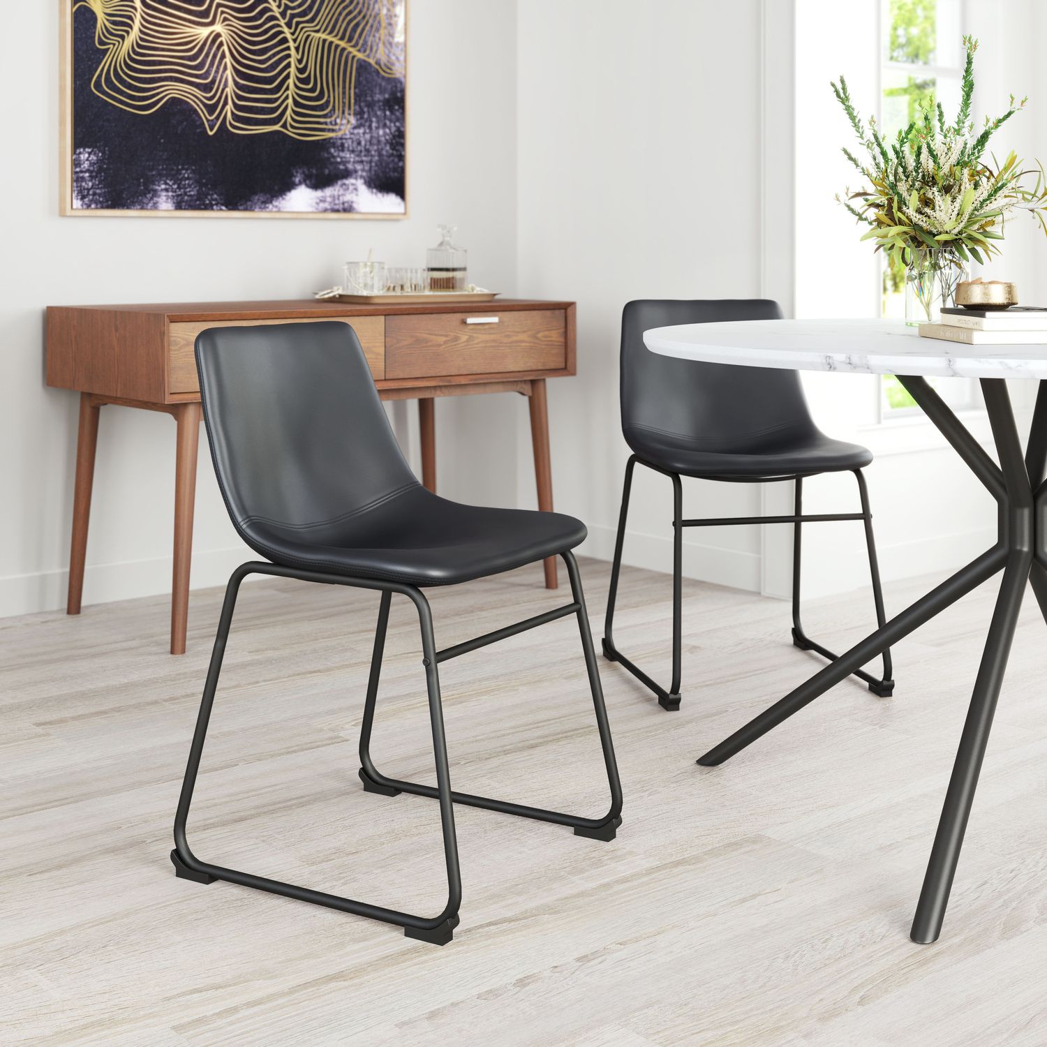 Smart - Dining Chair (Set of 2) - Black