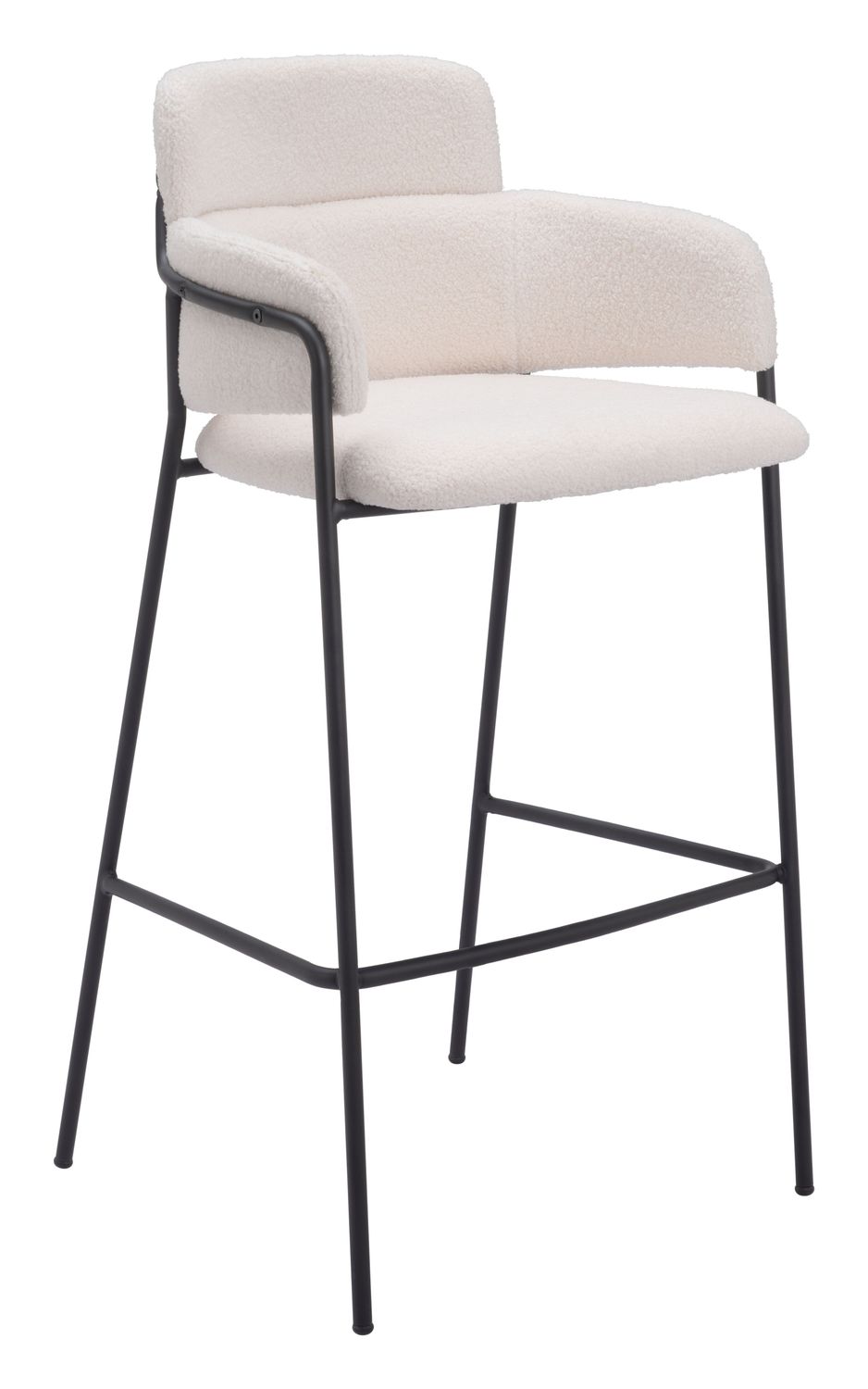 Marcel - Barstool (Set of 2) - Cream