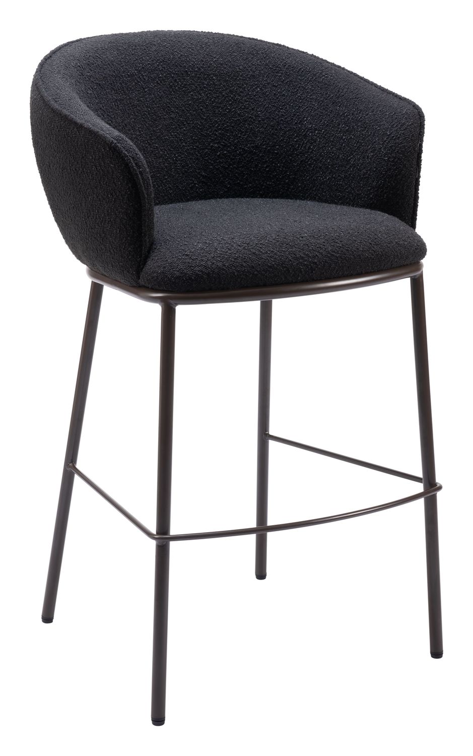 Essen - Barstool - Black & Bronze