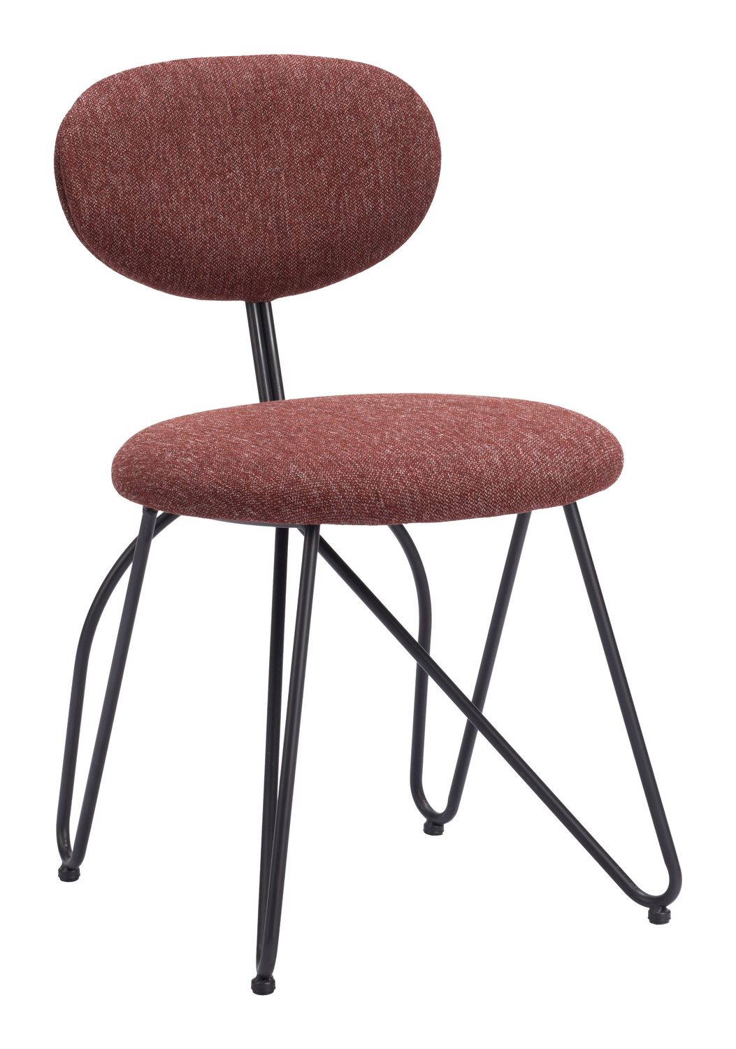 Novi - Dining Chair (Set of 2) - Maroon Brown