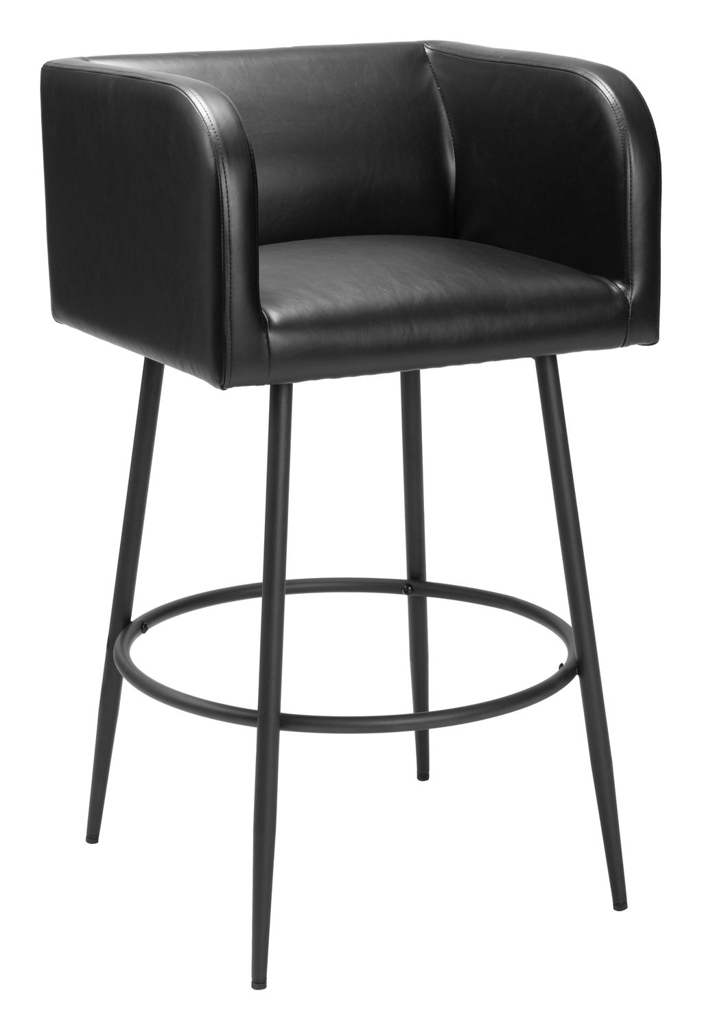 Horbat - Barstool (Set of 2) - Black