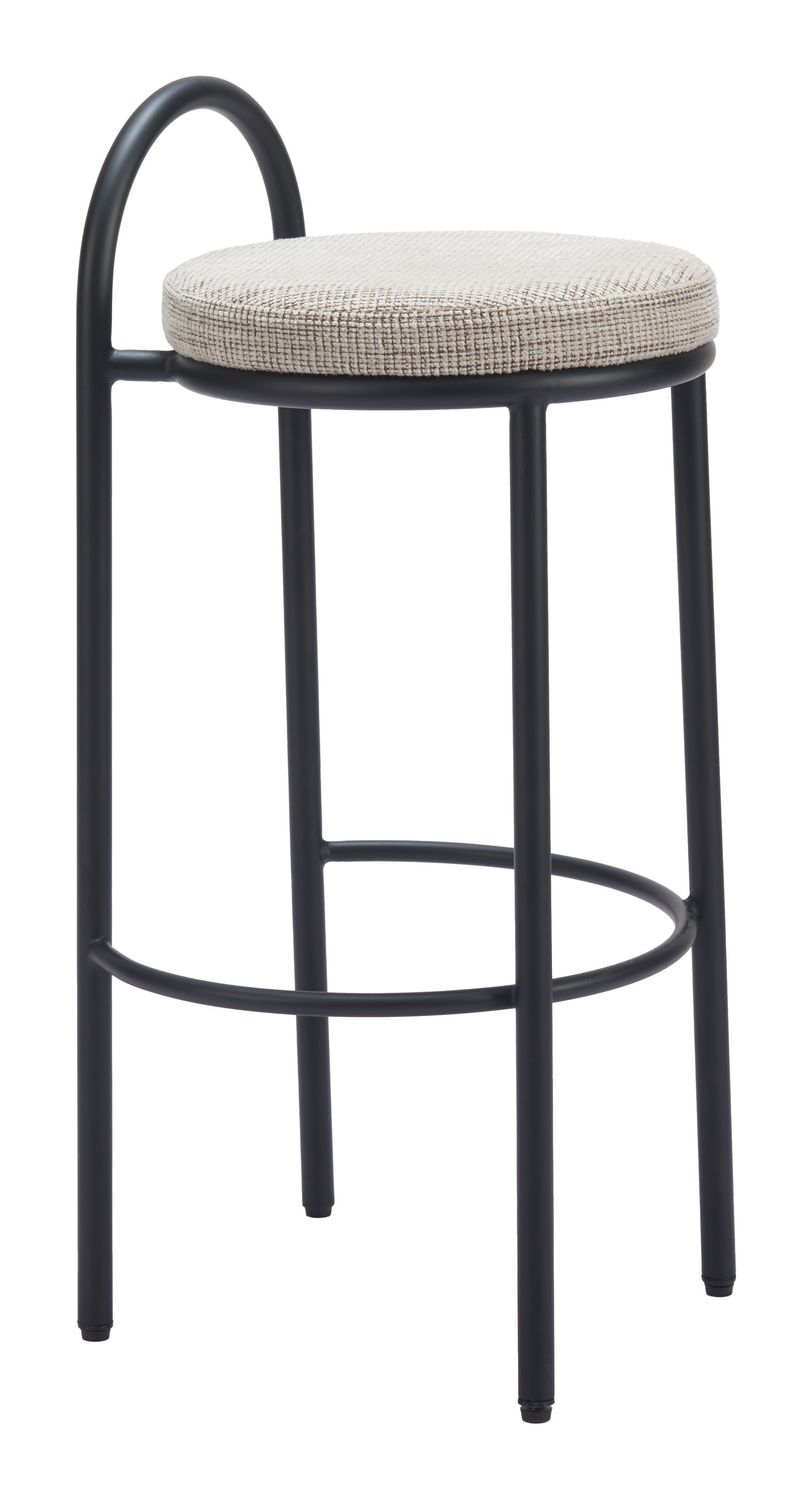Sisal - Barstool - Beige Tweed