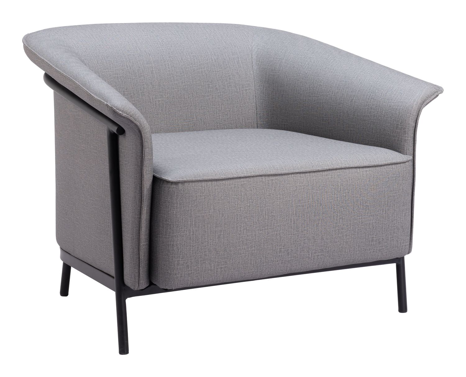 Burry - Accent Chair - Slate Gray