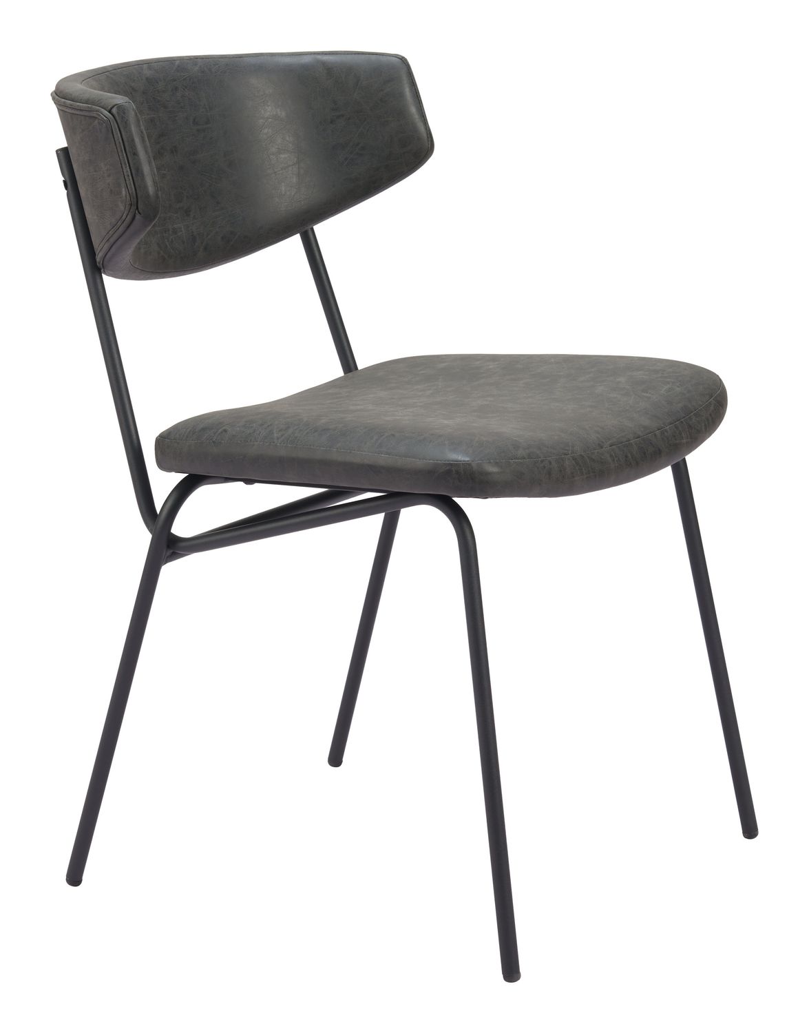Charon - Dining Chair (Set of 2) - Vintage Black