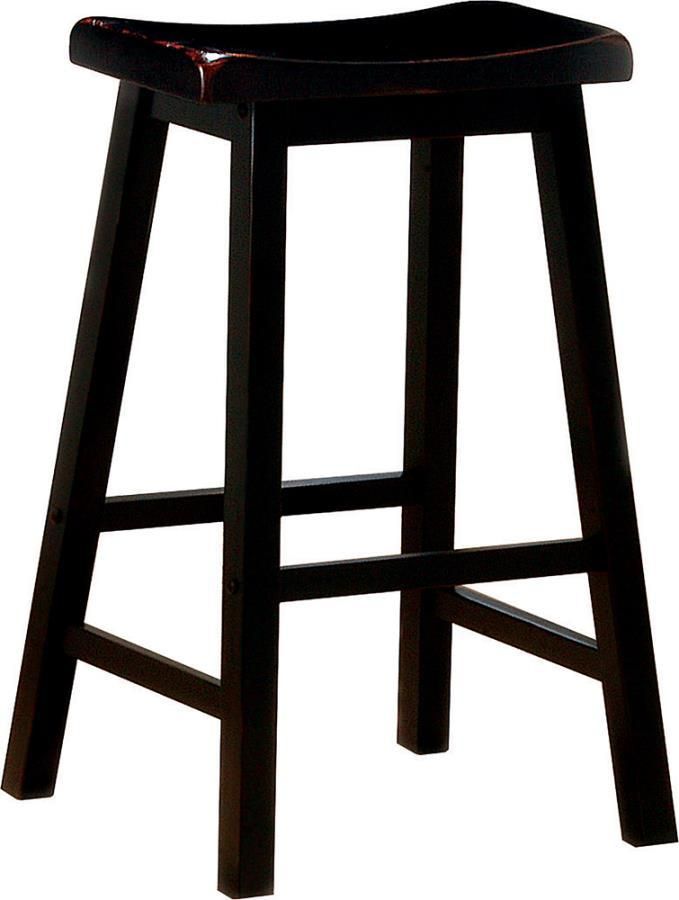 Durant - Wooden Bar Stools (Set of 2) - Black