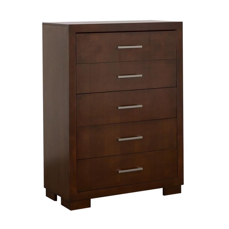 Jessica - 5-Drawer Chest - Cappuccino
