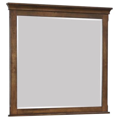 Franco - Rectangular Dresser Mirror - Burnished Oak