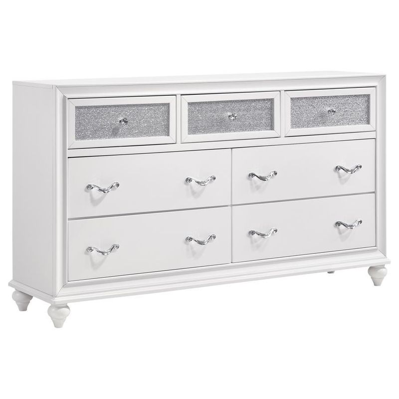 Barzini - 7-Drawer Dresser - White