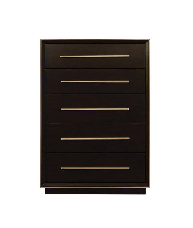 Durango - 5-Drawer Chest - Smoked Peppercorn