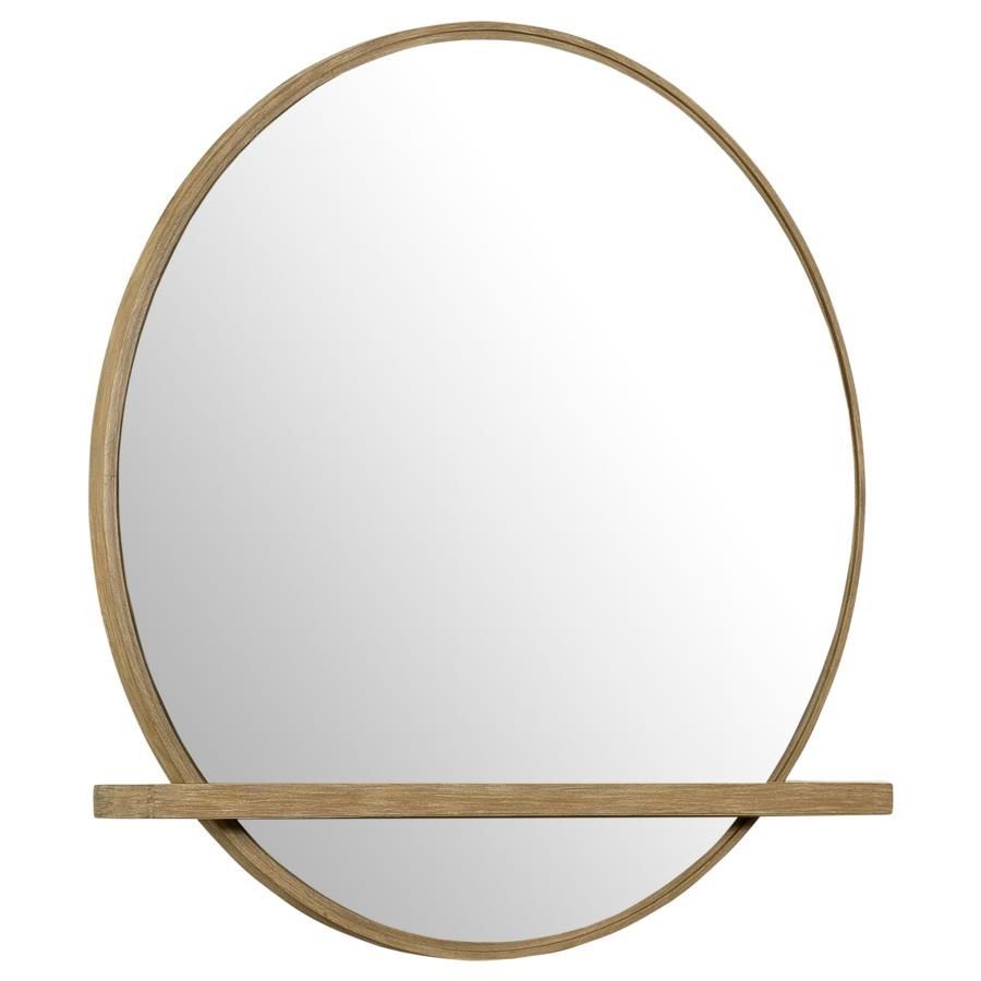 Arini - Round Dresser Mirror - Sand Wash