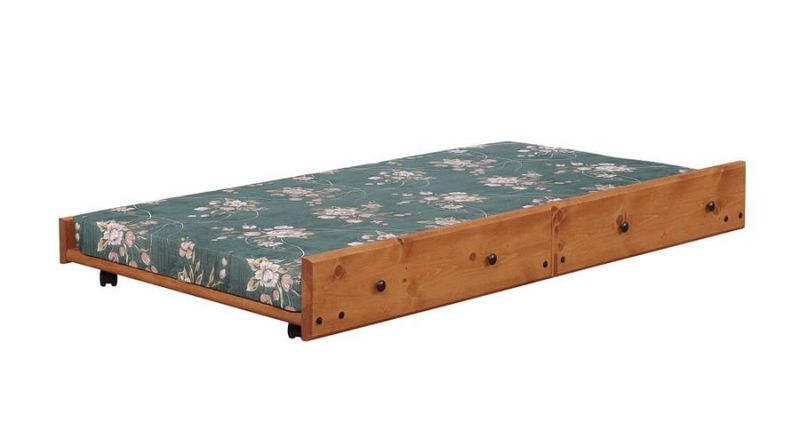 Wrangle Hill - Trundle With Bunkie Mattress - Amber Wash