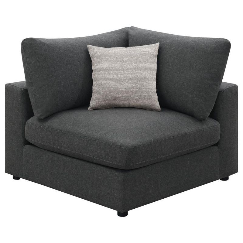 Serene - Upholstered Corner - Charcoal