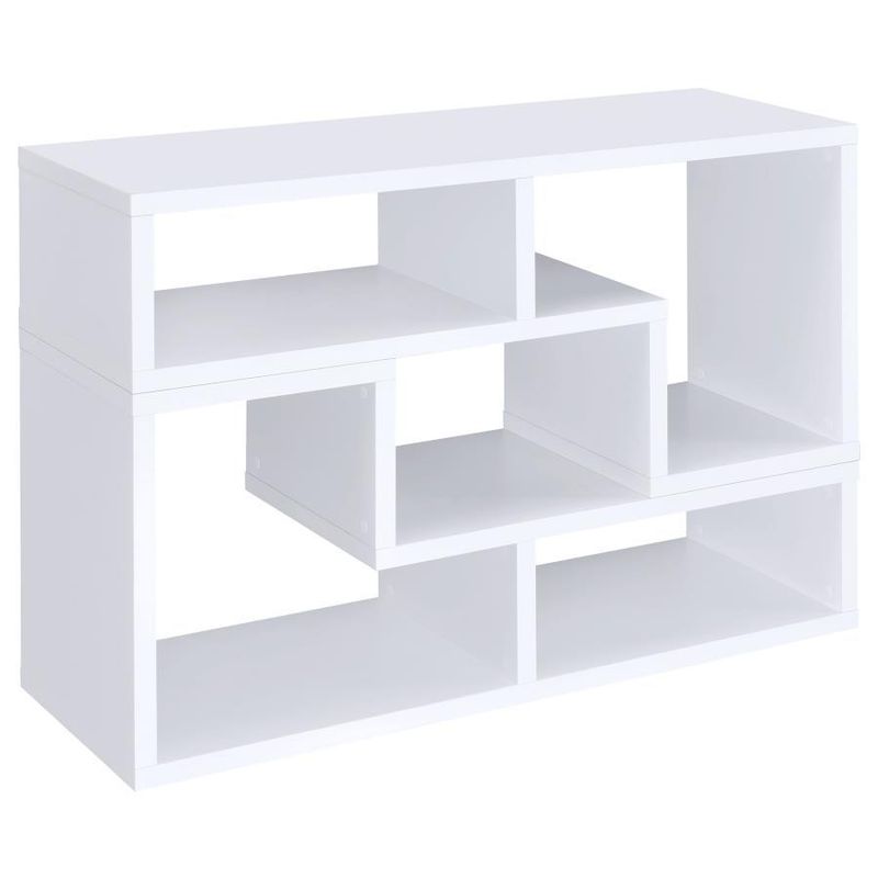 Velma - Convertible TV Console And Bookcase - White