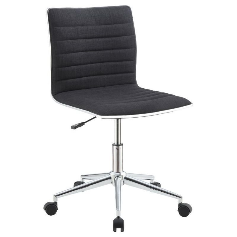 Chryses - Adjustable Height Office Chair - Black And Chrome