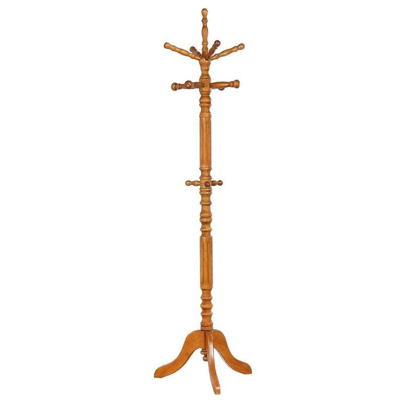 Achelle - Coat Rack With 11 Hooks - Golden Brown