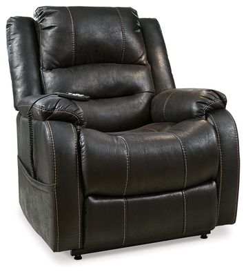 Yandel - Black - Power Lift Recliner