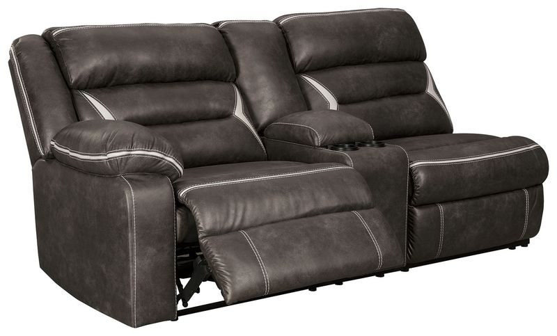 Kincord - Midnight - Laf Rec Power Sofa W/Console