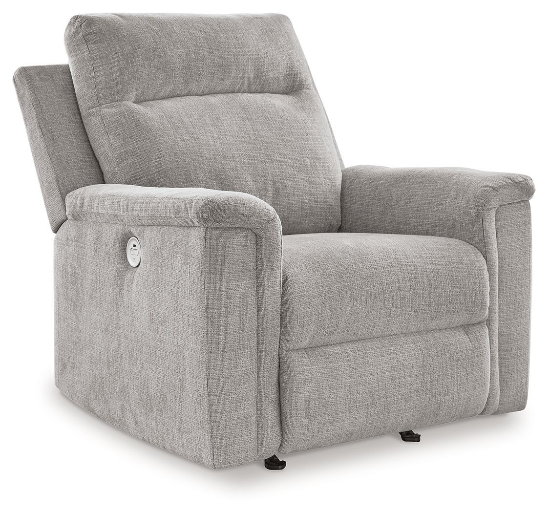 Barnsana - Ash - Power Rocker Recliner