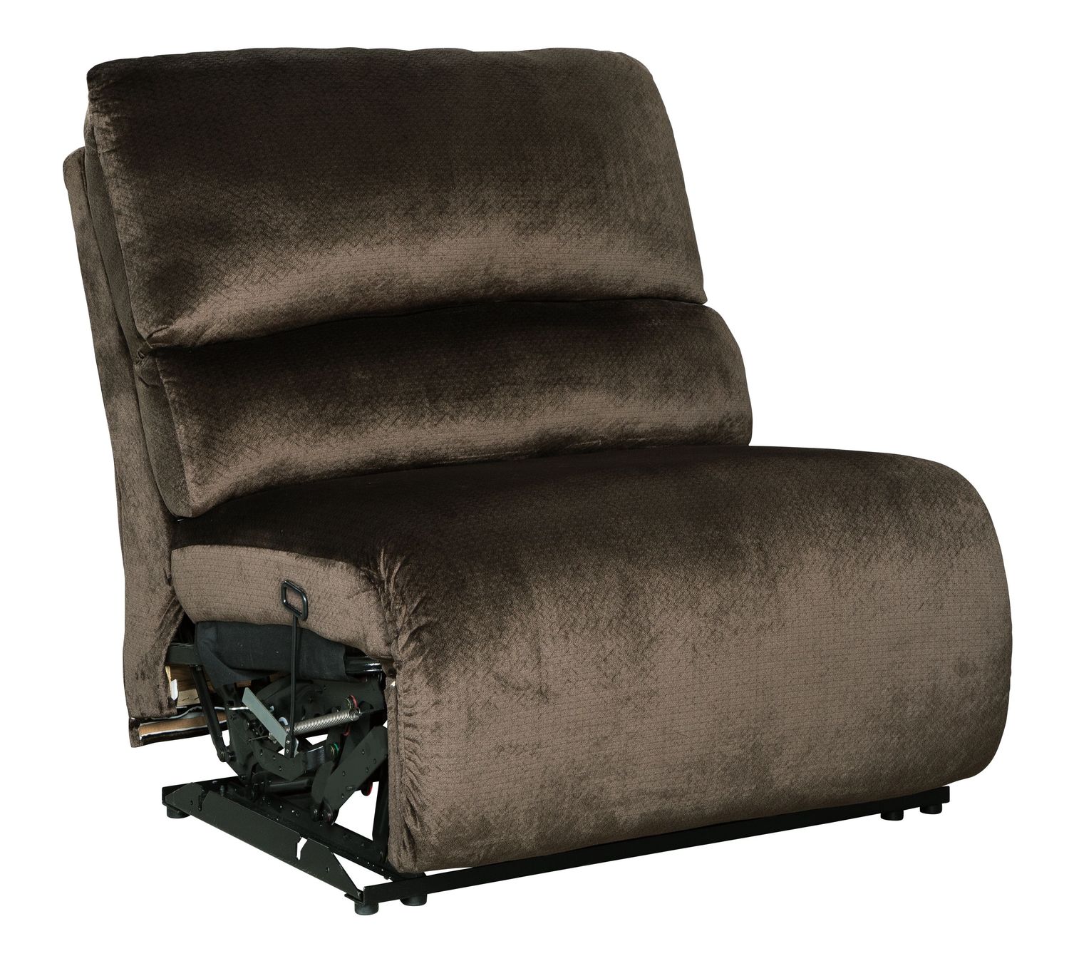 Clonmel - Chocolate - Armless Recliner