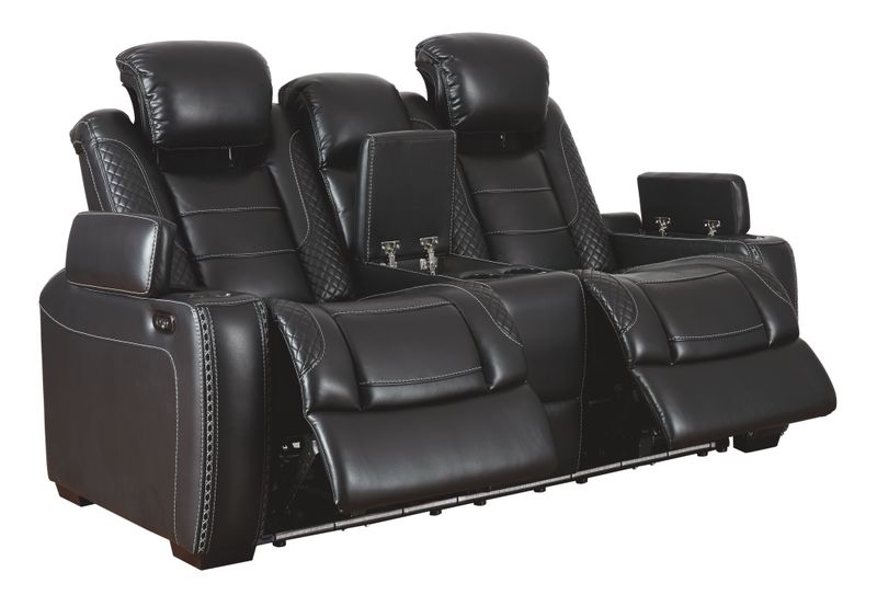 Party - Midnight - Pwr Rec Loveseat/Con/Adj Hdrst
