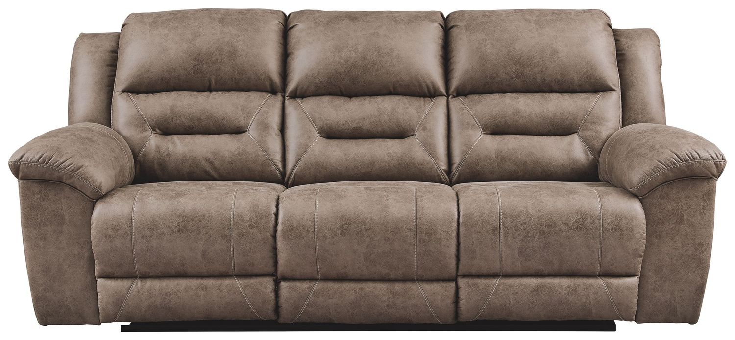 Stoneland - Light Brown - Reclining Power Sofa