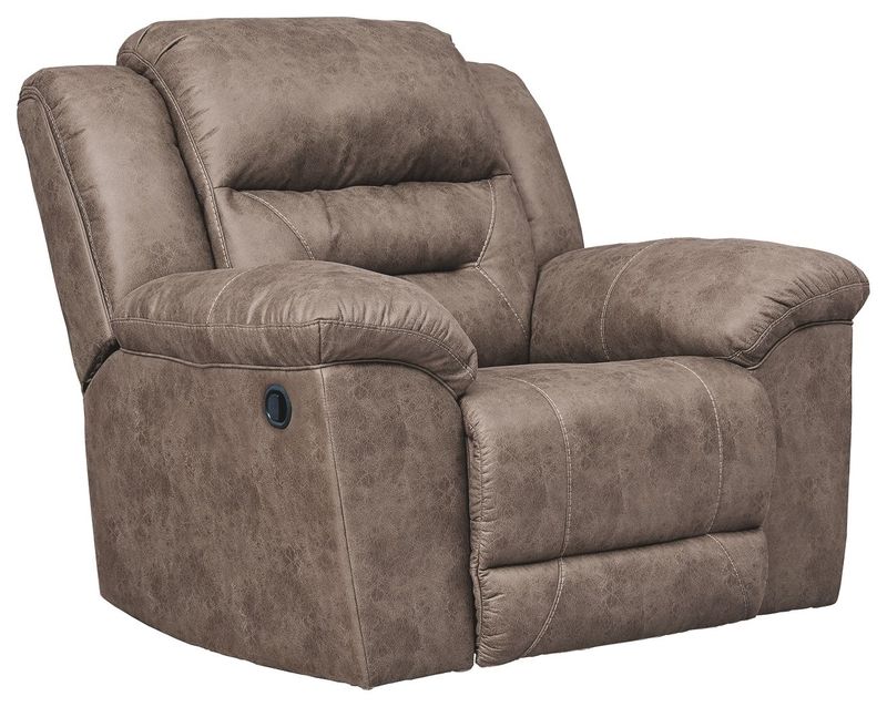 Stoneland - Light Brown - Rocker Recliner