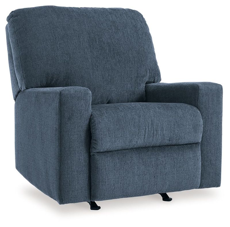 Rannis - Navy - Rocker Recliner