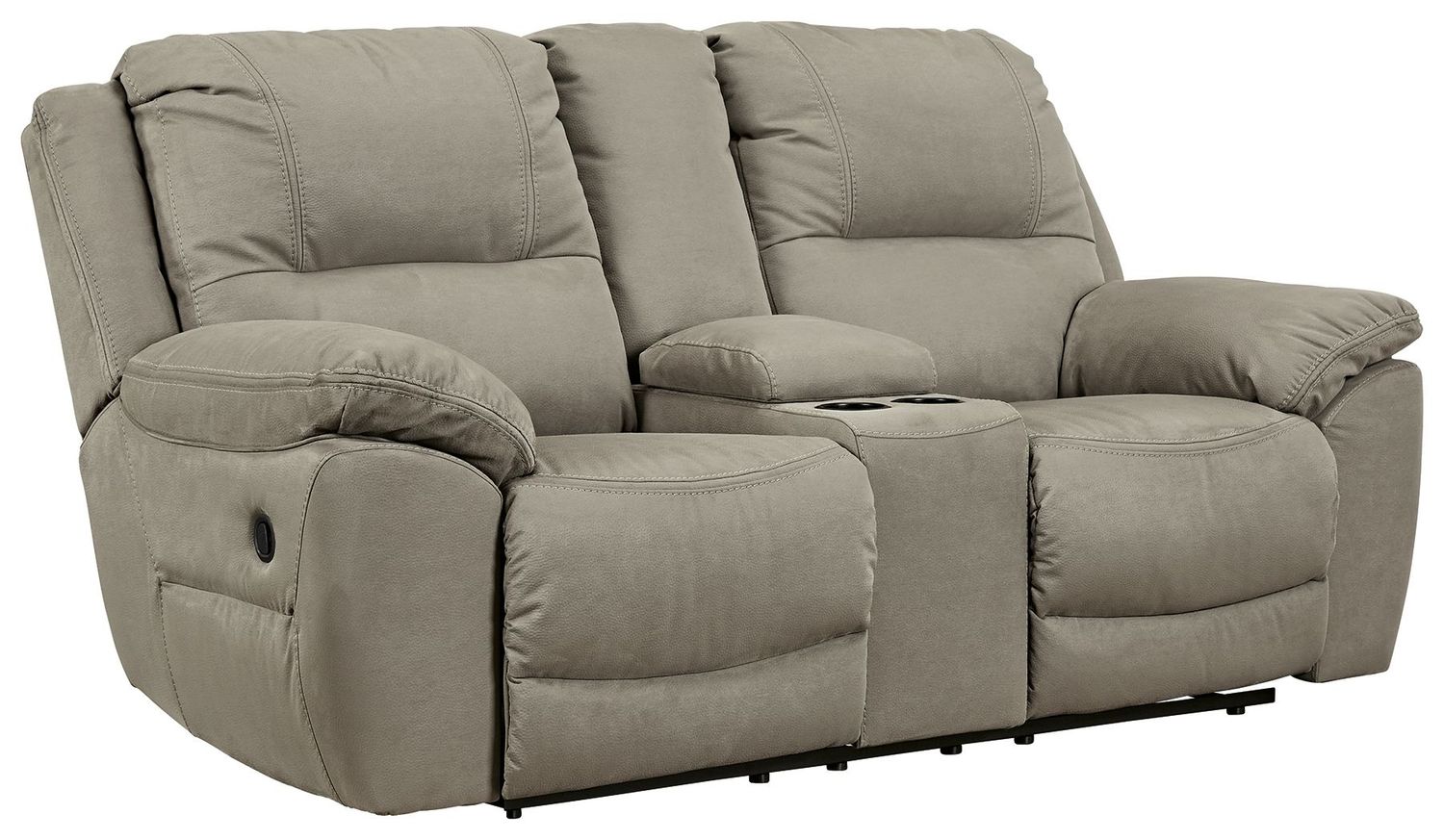 Next-gen Gaucho - Putty - Dbl Rec Loveseat W/Console