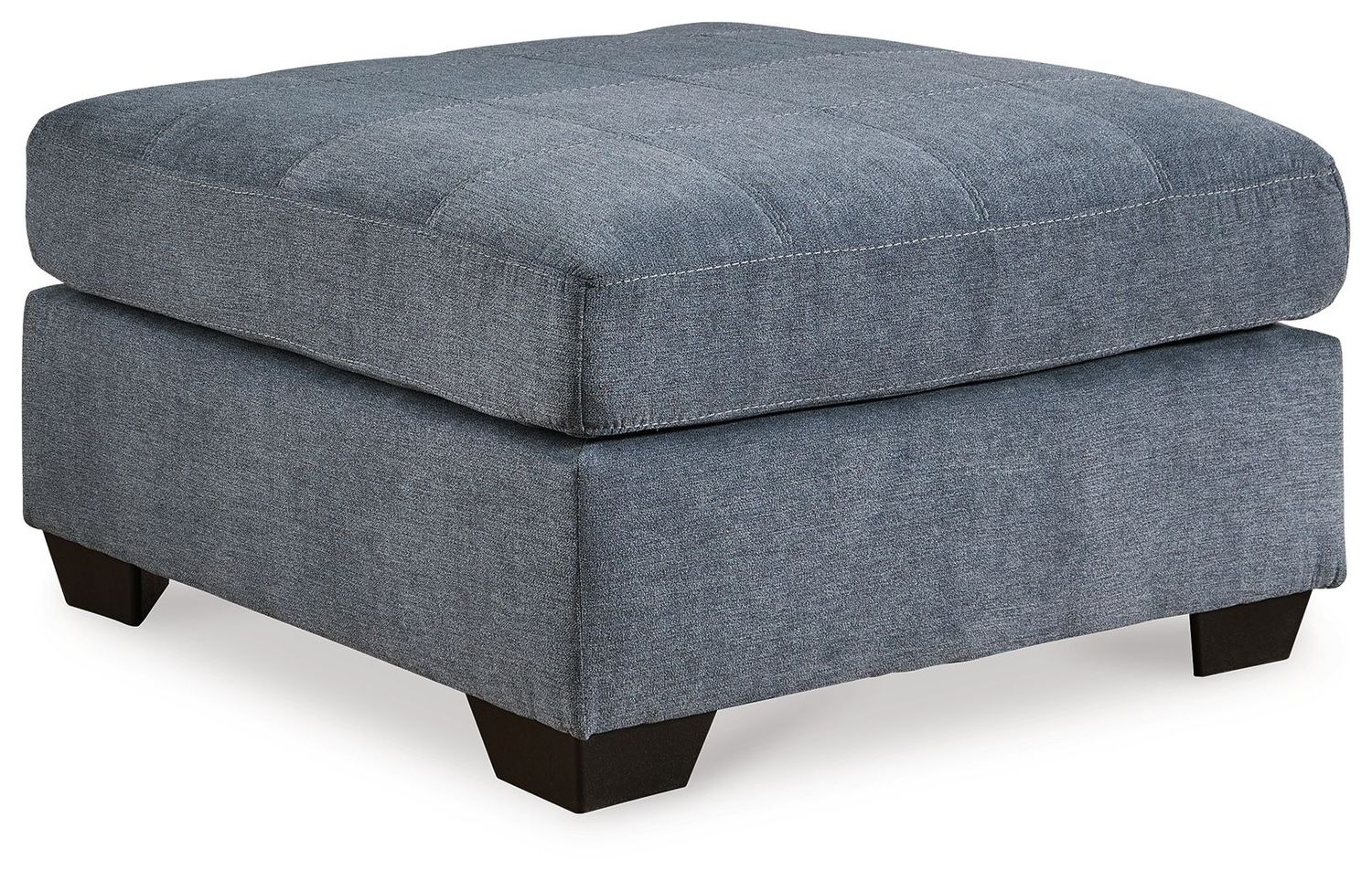 Marleton - Denim - Oversized Accent Ottoman