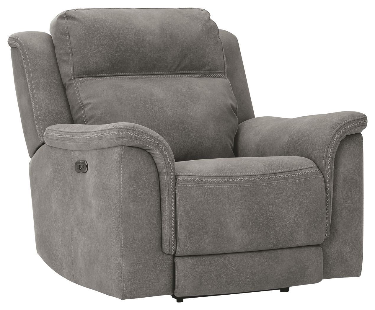 Next-gen - Slate - Power Recliner With Adj Headrest
